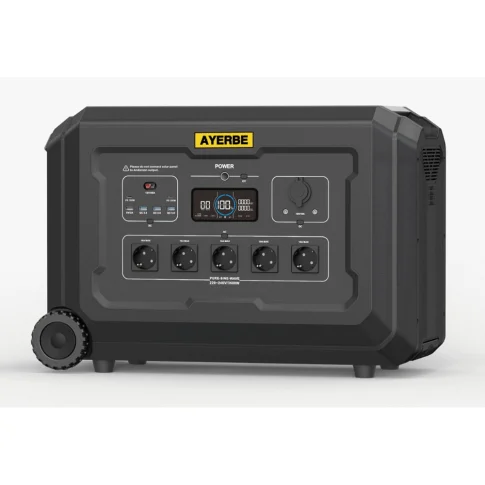 Estação de Energia Ayerbe 5447040 3072Wh / 3600W AY-3072 + 50% OFF + Frete Grátis
