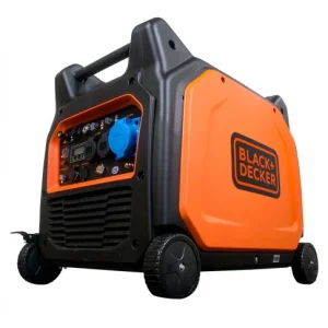 Generador de Gasolina Inverter Black+Decker BXGNi6500E 6500 W | Potencia Profesional y Energía Estable
