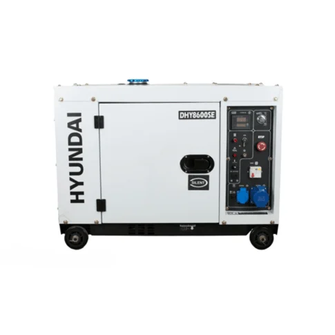 Generador Diésel Silencioso Hyundai DHY8600SE 6,3 kW por Tiempo Limitado - Imagen 3