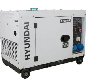 Generador Diésel Silencioso Hyundai DHY8600SE 6,3 kW por Tiempo Limitado