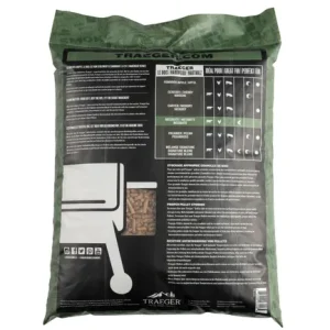 30 Sacos de Pellets de Mezquite para Barbacoa Traeger 9 kg – Sabor Intenso y Ahumado para Parrilladas