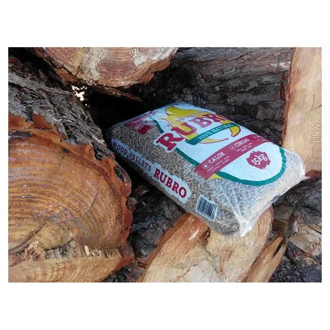 Palé de 77 sacos de pellets ENplus A1 Rubro de 15 kg – Pellets de madera para una calefacción eficiente - Imagen 6