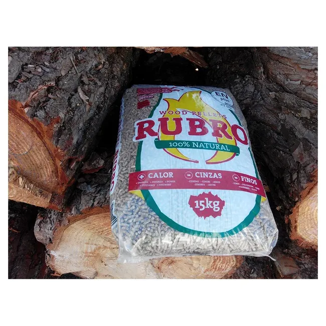Palé de 77 sacos de pellets ENplus A1 Rubro de 15 kg – Pellets de madera para una calefacción eficiente - Imagen 2