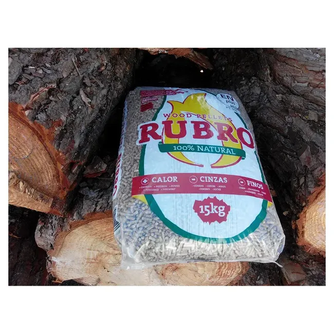Palé de 77 sacos de pellets ENplus A1 Rubro de 15 kg – Pellets de madera para una calefacción eficiente - Imagen 4