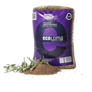 Pellets de hueso de aceituna de hueso de oliva (70 sacos de 15 kg)